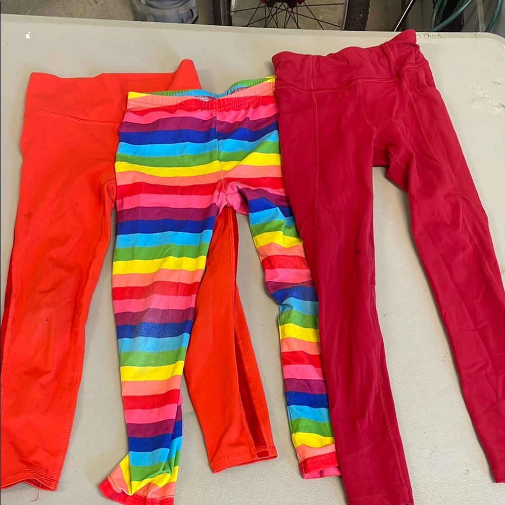 Colorful Kids Leggings Set